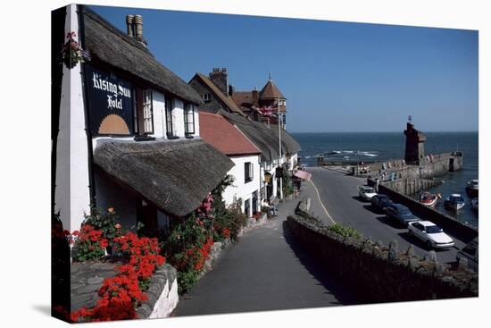 Lynmouth, Devon, England, United Kingdom-Cyndy Black-Stretched Canvas