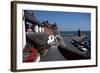 Lynmouth, Devon, England, United Kingdom-Cyndy Black-Framed Photographic Print