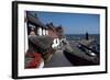 Lynmouth, Devon, England, United Kingdom-Cyndy Black-Framed Photographic Print