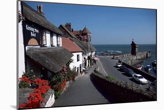 Lynmouth, Devon, England, United Kingdom-Cyndy Black-Mounted Photographic Print