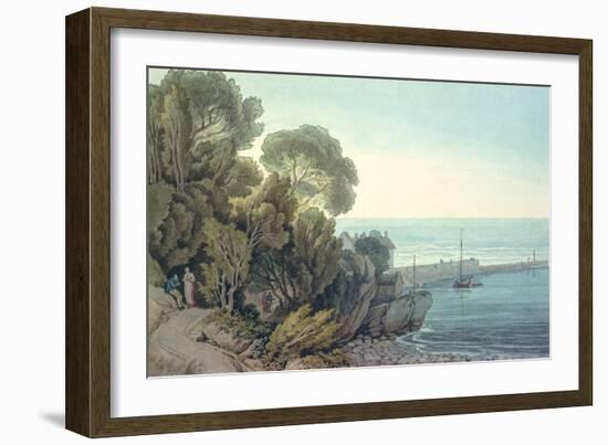 Lynmouth, Devon-John White Abbott-Framed Giclee Print