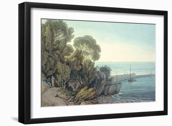 Lynmouth, Devon-John White Abbott-Framed Giclee Print