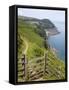 Lynmouth, Exmoor National Park, Somerset, England, United Kingdom, Europe-Jeremy Lightfoot-Framed Stretched Canvas
