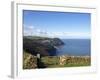 Lynmouth From Countisbury, Exmoor, Somerset, England, United Kingdom, Europe-Jeremy Lightfoot-Framed Photographic Print