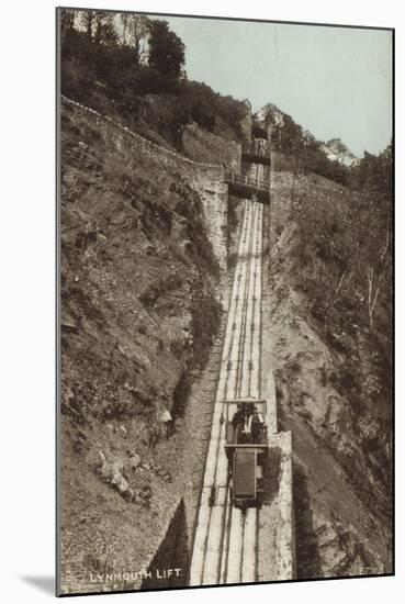 Lynmouth Lift, Devon-null-Mounted Photographic Print