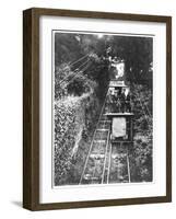 Lynmouth Lift Devon-null-Framed Photographic Print
