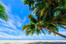 Aerial view, Cocos (Keeling) Islands, Indian Ocean, Asia-Lynn Gail-Photographic Print