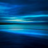 Blue Hills at Luskentyre Beach-Lynne Douglas-Photographic Print