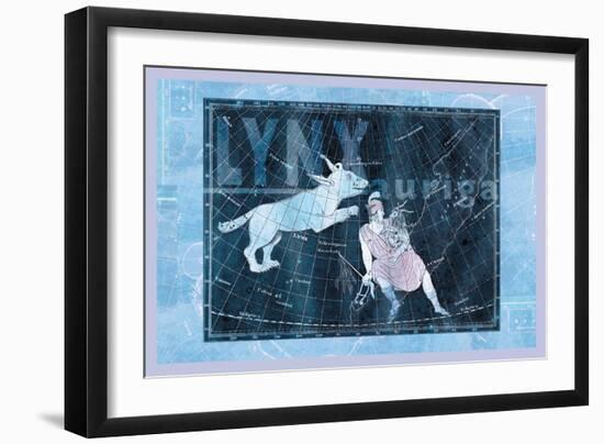Lynx and Auriga-null-Framed Art Print