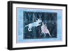 Lynx and Auriga-null-Framed Art Print
