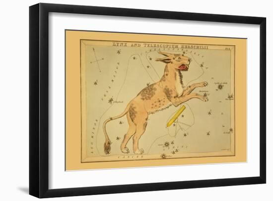 Lynx and Telescopium Herschilii-Aspin Jehosaphat-Framed Art Print