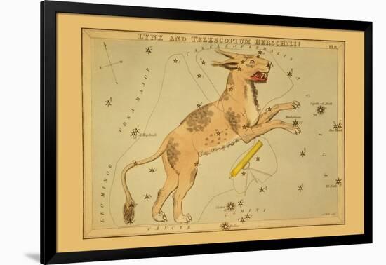 Lynx and Telescopium Herschilii-Aspin Jehosaphat-Framed Art Print