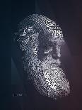 Charles Darwin Typography Quotes-Lynx Art Collection-Art Print