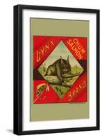 Lynx Brand Chum Salmon-null-Framed Art Print