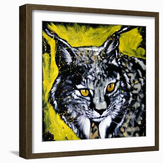 Lynx-null-Framed Art Print