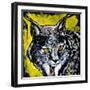 Lynx-null-Framed Art Print