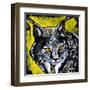 Lynx-null-Framed Art Print