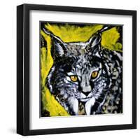 Lynx-null-Framed Art Print