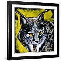Lynx-null-Framed Art Print