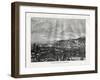 Lyon and the Heights of Croix-Rousse, France, 1879-Hildibrand-Framed Giclee Print