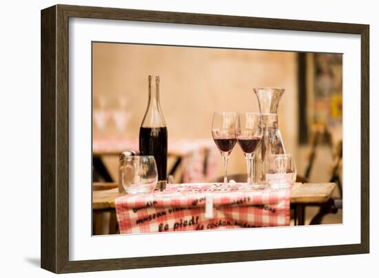 Lyon Brasserie I-Erin Berzel-Framed Photographic Print