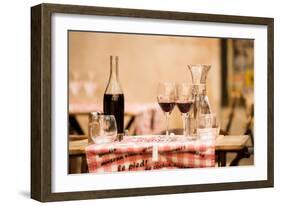 Lyon Brasserie I-Erin Berzel-Framed Photographic Print