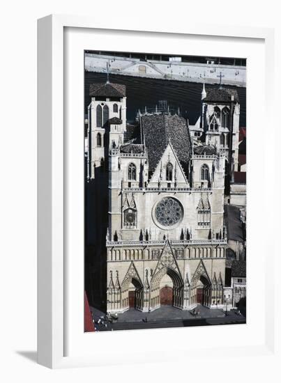Lyon Cathedral (Dedicated to Saint John Baptist and Saint Stephen)-null-Framed Giclee Print