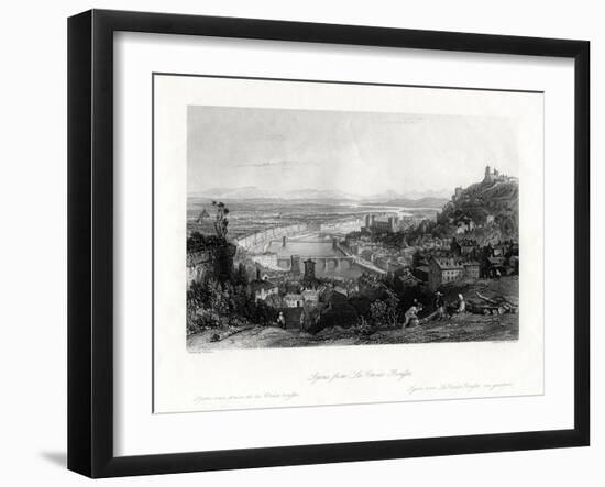 Lyon, France, 1875-W Floyd-Framed Giclee Print