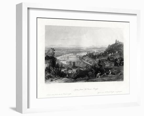 Lyon, France, 1875-W Floyd-Framed Giclee Print