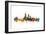 Lyon France Skyline-Michael Tompsett-Framed Art Print