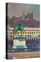 Lyon, Place Bellecour-Maurice Barbey-Stretched Canvas