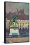 Lyon, Place Bellecour-Maurice Barbey-Framed Stretched Canvas