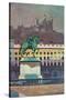 Lyon, Place Bellecour-Maurice Barbey-Stretched Canvas