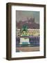Lyon, Place Bellecour-Maurice Barbey-Framed Photographic Print