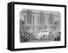 Lyon Playfair, Scottish Chemist and Politician, Lecturing, 1852-null-Framed Stretched Canvas