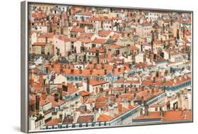 Lyon Rooftops II-Erin Berzel-Framed Photographic Print