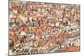 Lyon Rooftops II-Erin Berzel-Mounted Photographic Print