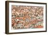 Lyon Rooftops II-Erin Berzel-Framed Photographic Print