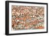 Lyon Rooftops II-Erin Berzel-Framed Photographic Print