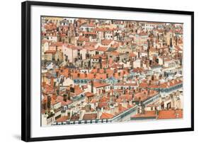 Lyon Rooftops II-Erin Berzel-Framed Photographic Print