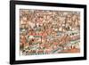 Lyon Rooftops II-Erin Berzel-Framed Photographic Print