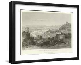 Lyons from La Croix Rousse-Alphonse Marie de Neuville-Framed Giclee Print