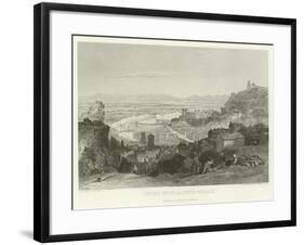 Lyons from La Croix Rousse-Alphonse Marie de Neuville-Framed Giclee Print