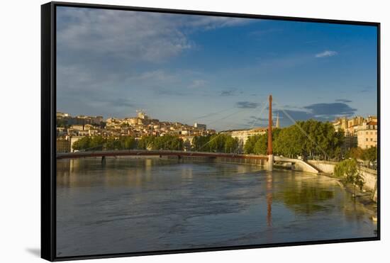 Lyons, Rhone, France-Charles Bowman-Framed Stretched Canvas