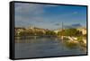 Lyons, Rhone, France-Charles Bowman-Framed Stretched Canvas