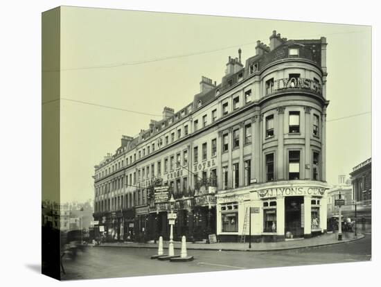 Lyons Tea Shop in the Strand, London, September 1930-null-Stretched Canvas