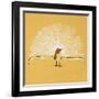 Lyre Bird-null-Framed Giclee Print