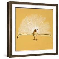 Lyre Bird-null-Framed Giclee Print