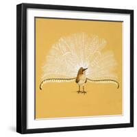 Lyre Bird-null-Framed Giclee Print