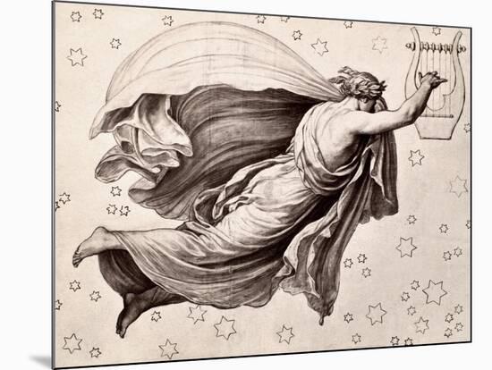 Lyre Of Orpheus-Eduard Ritter Von Engerth-Mounted Giclee Print